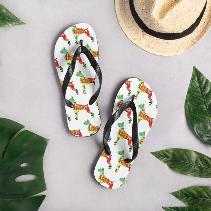 Pawsitive Vibes Flip-Flops
