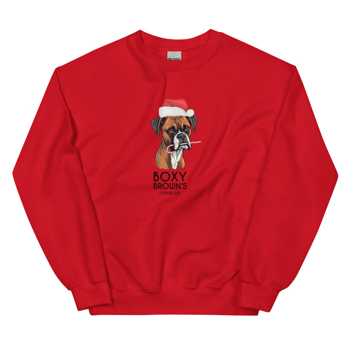 Santa's Boxer Sweatshirt