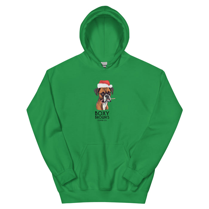 Santa's Boxer Hoodie