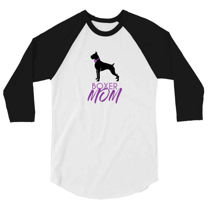 Boxer Mom, 3/4 Sleeve Shirt