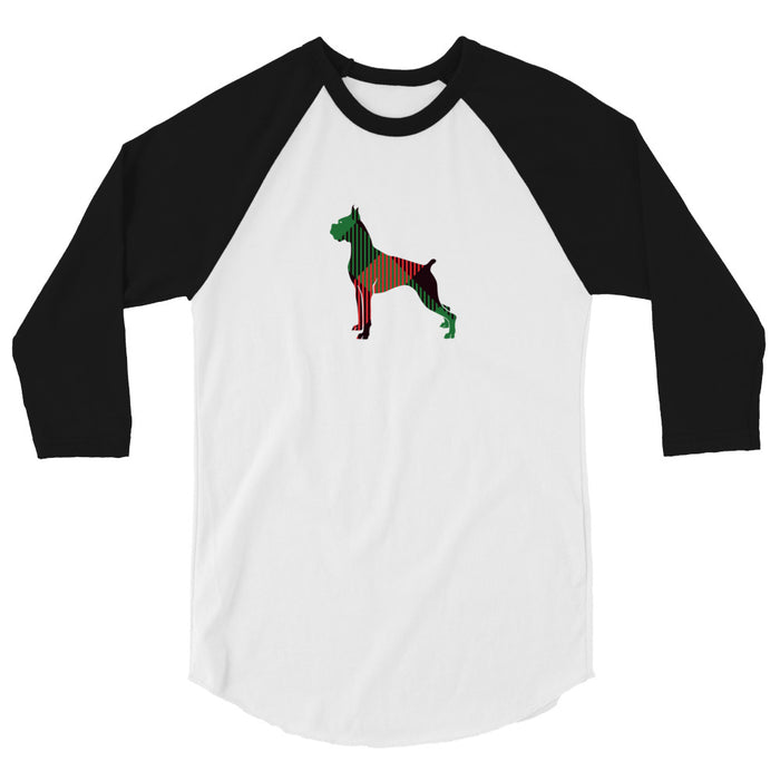 "Plaid Boxer" 3/4 Sleeve Shirt