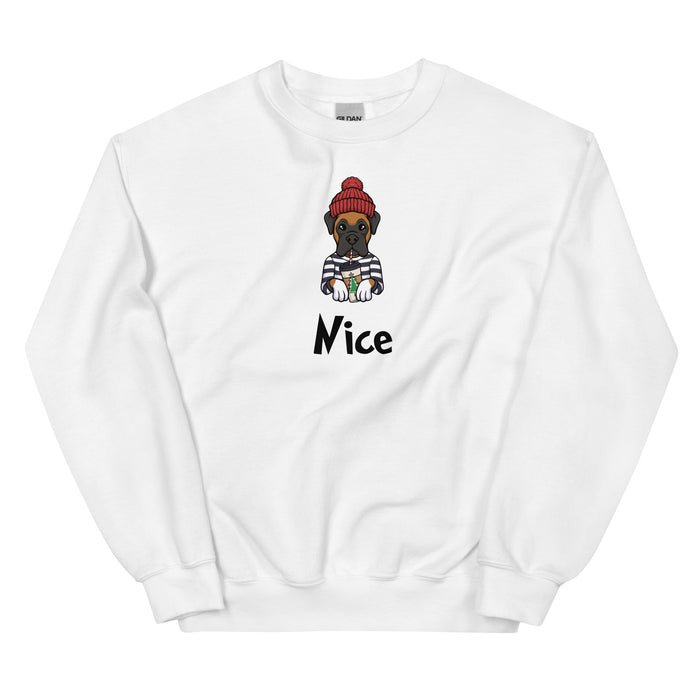 "Nice Boxer" Holiday Sweatshirt