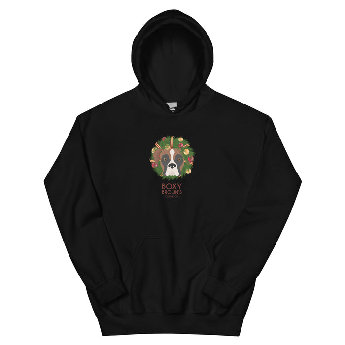 "Boxer Wreath" Hoodie