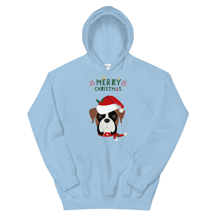 "Brindle Boxer" Holiday Hoodie