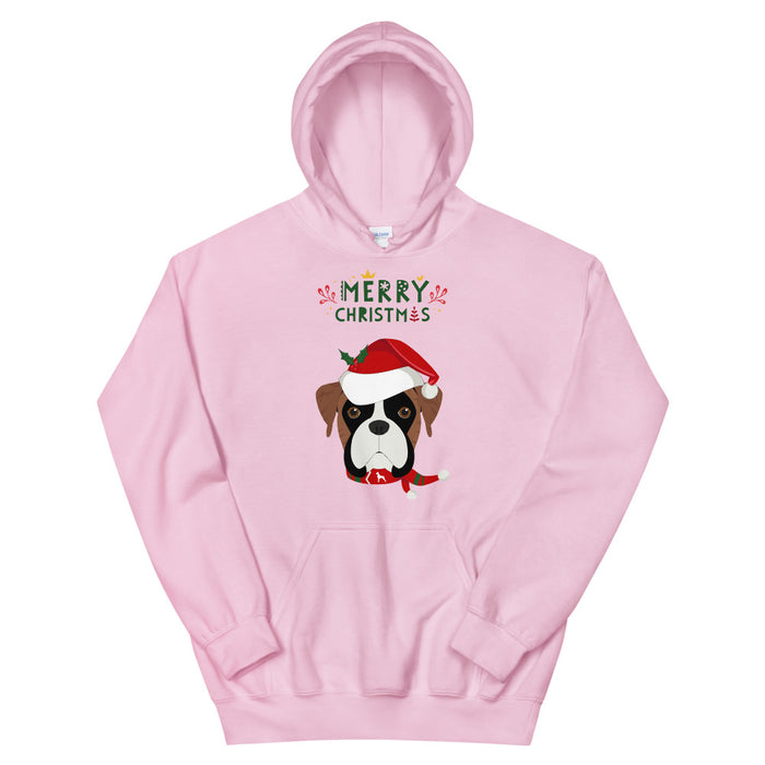 "Brindle Boxer" Holiday Hoodie