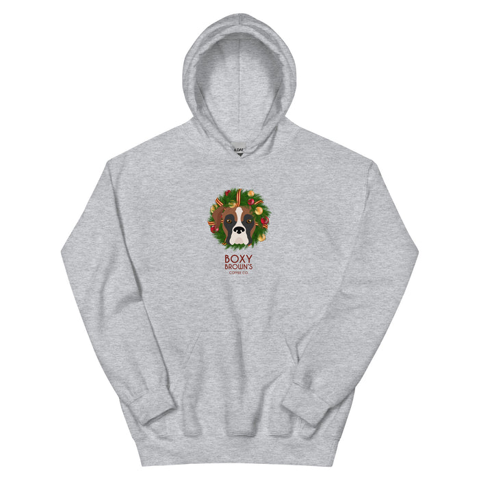 "Boxer Wreath" Hoodie