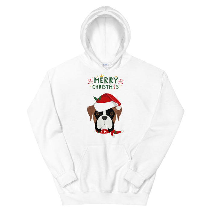 "Brindle Boxer" Holiday Hoodie