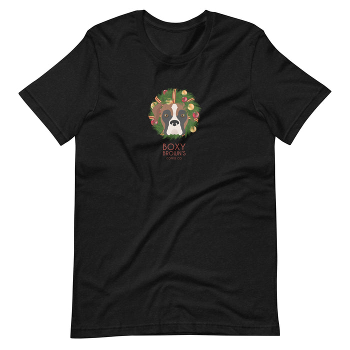 "Boxer Wreath" Tee