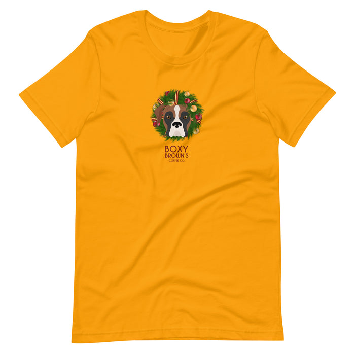 "Boxer Wreath" Tee
