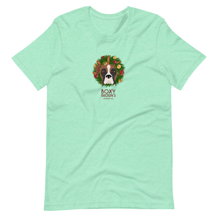 "Boxer Wreath" Tee