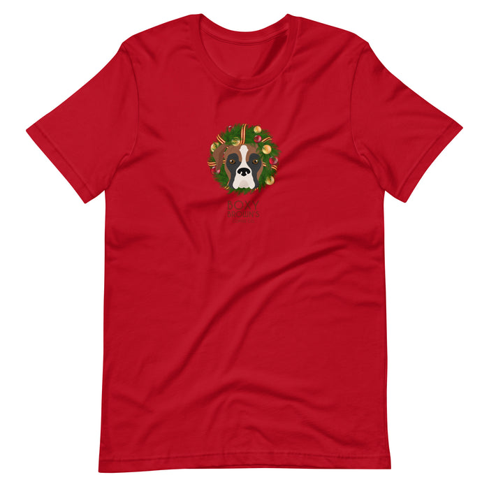 "Boxer Wreath" Tee