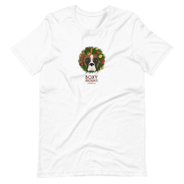 "Boxer Wreath" Tee